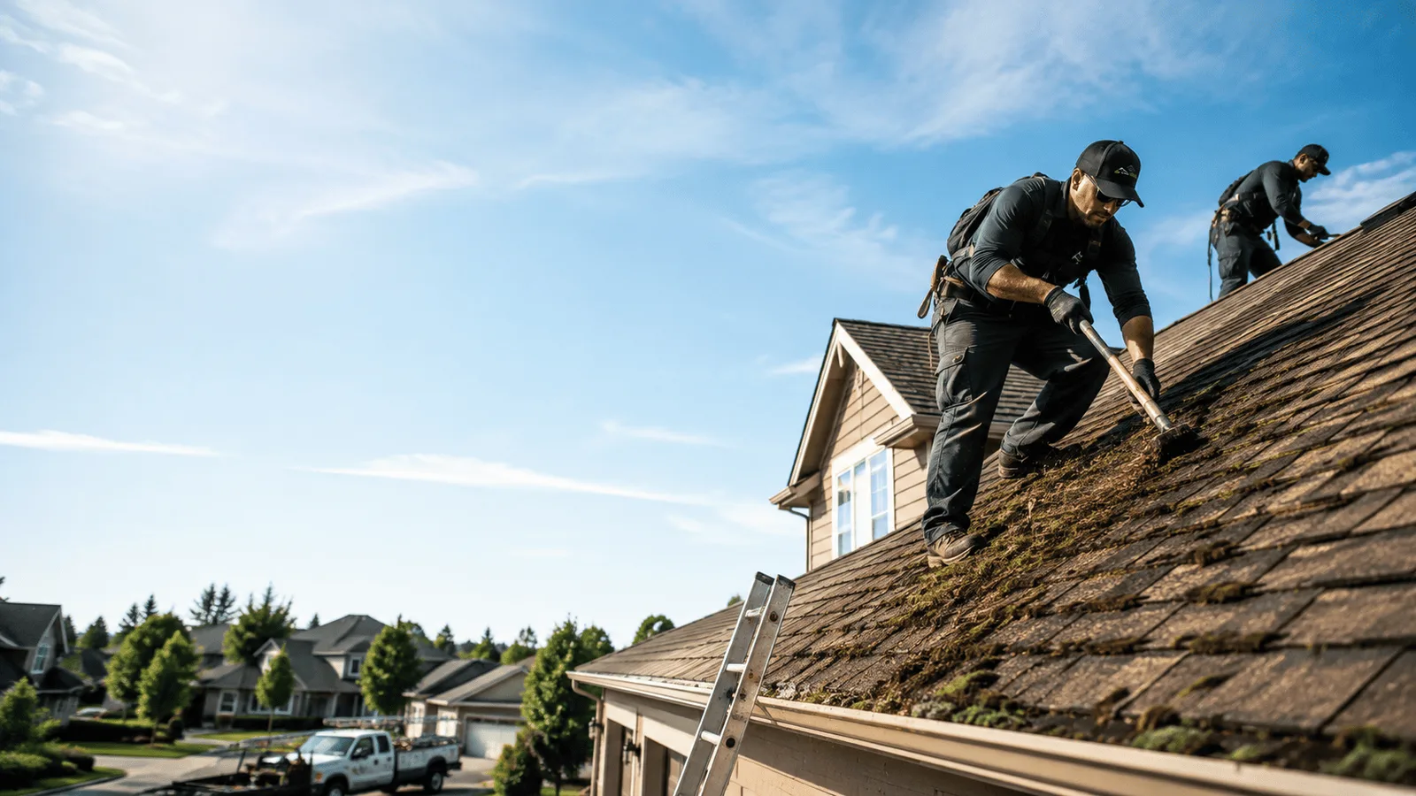 Roof Moss Removal in Oley, PA near me
